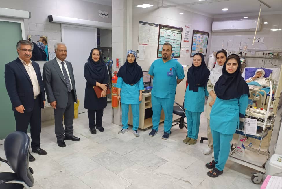 تقدير از پرستاران نمونه در بيمارستان مدائن